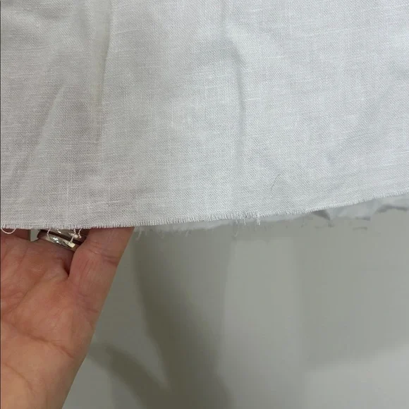 NWT SHOW ME YOUR MUMU White Basic Sleeveless Button Up Dress Size Small - Picture 10 of 15